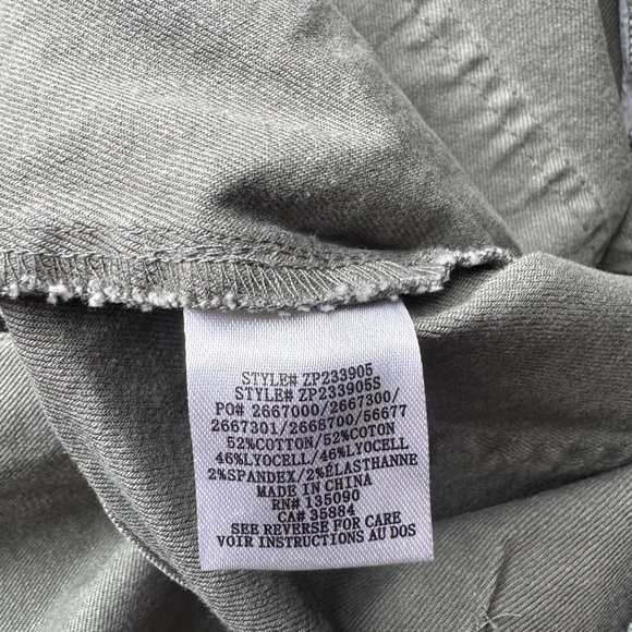 Z Supply Sage Green Pants Size L - Picture 9 of 9